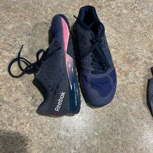 Reebok Blue and Red CrossFit Sneakers